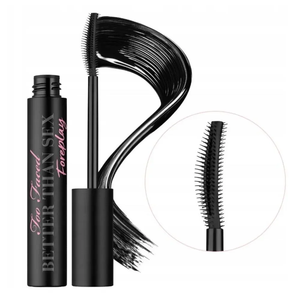 NEW Too Faced Better Than Sex Foreplay Mascara 4ml 2pc Set Mini‎ Travel Size